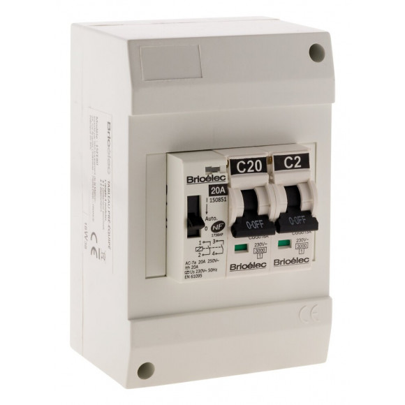 Coffret chauffe-eau 4 modules