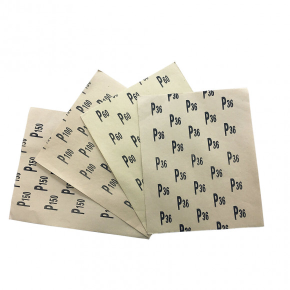 Lot de 20 feuilles abrasives Go/on