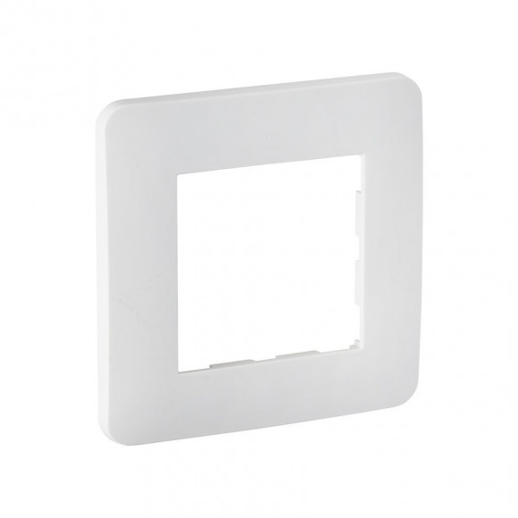 Plaque 1 poste blanc