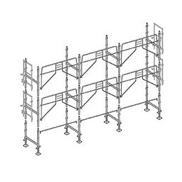 Échafaudage Altrad Façadier 60 M²
