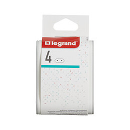 Fiche multiprise avec 4 prises laterales 2P 6A