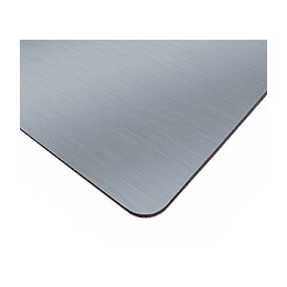 Panneau composite alu brossé 200x100x0.3