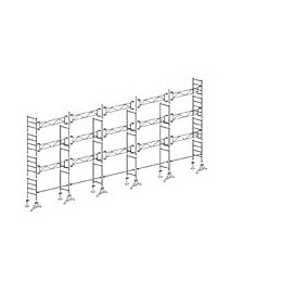 Échafaudage Altrad 49 Maçon 104 M²