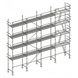 Échafaudage Altrad Façadier 130 M²