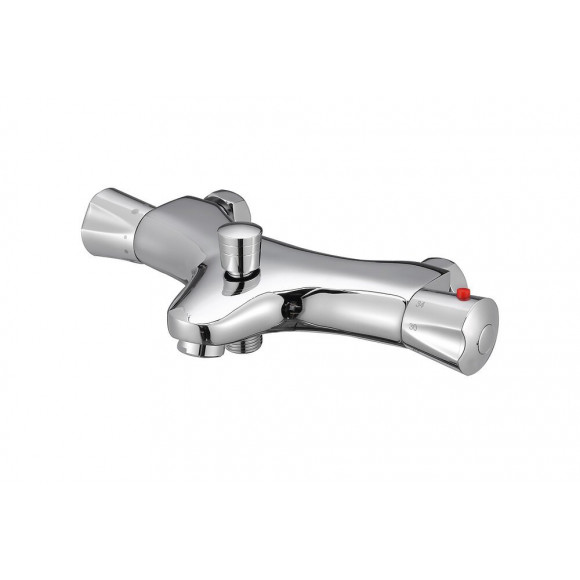 Mitigeur  thermostatique bain/douche  chromé