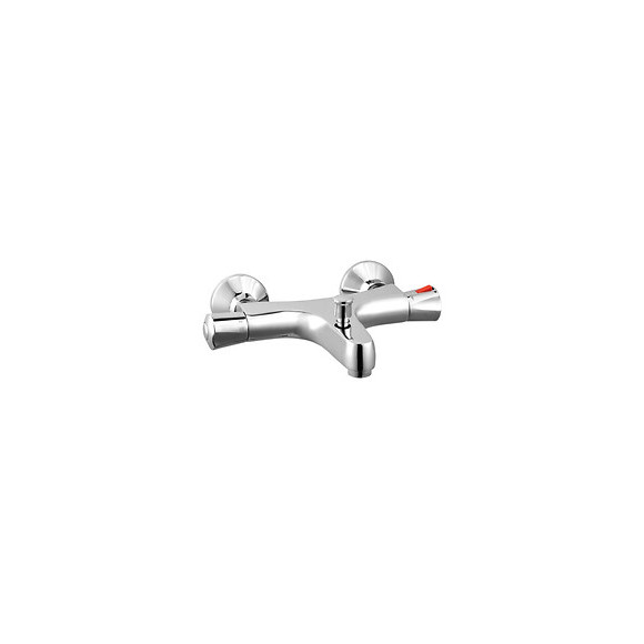 Mitigeur  thermostatique bain/douche  chromé