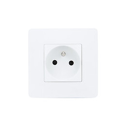 Prise 2P+T COMPLET BLANC