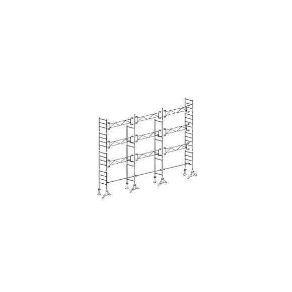 Échafaudage Altrad 49 Maçon 80 M²