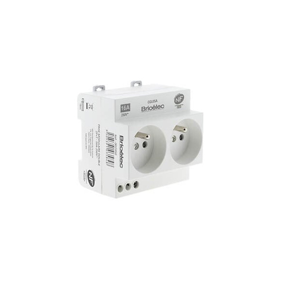 Prise modulaire double 16A BRICELEC