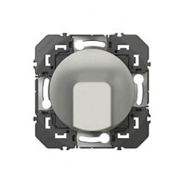 Sortie de câble standard dooxie finition alu - sachet