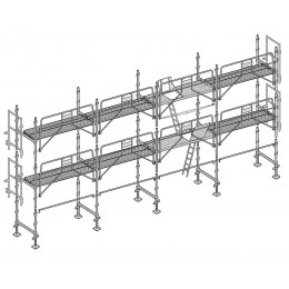 Échafaudage Altrad Façadier 78 M²