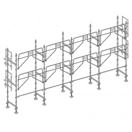 Échafaudage Altrad Façadier 78 M²