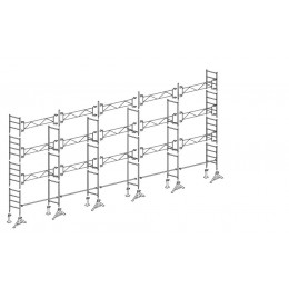 Échafaudage Altrad 49 Maçon 104 M²