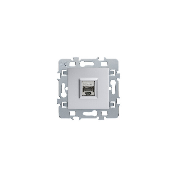 Mécanisme RJ45 + cache argent + support métal