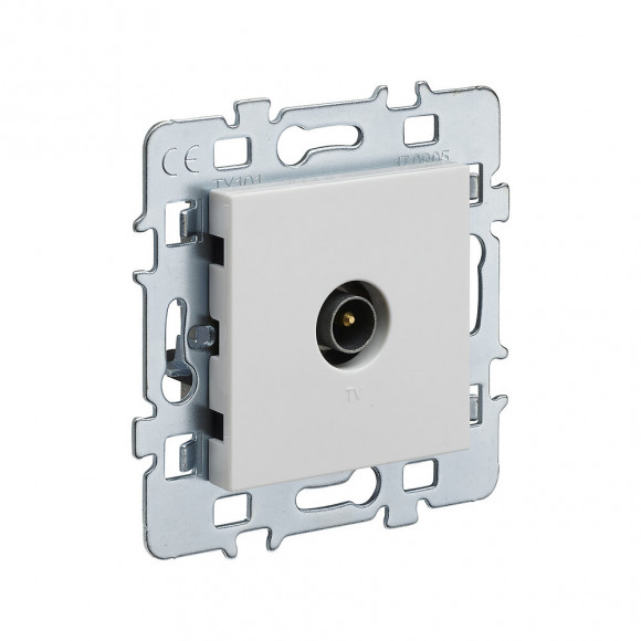 Mécanisme TV cache blanc + support métal