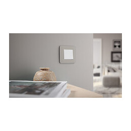 Plaque 1 poste PRUNE MAT