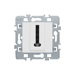 Mécanisme téléphone Cache blanc + support métal