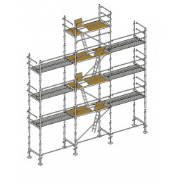 Échafaudage Altrad Façadier 88 M²