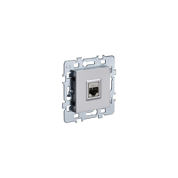 Mécanisme RJ45 + cache argent + support métal