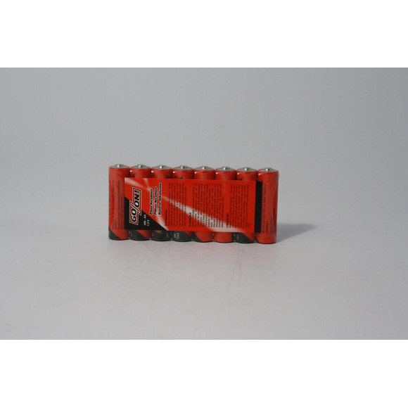 Piles alcalines lr6x8 GO ON