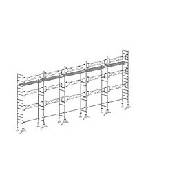 Échafaudage Altrad 49 Maçon 104 M²