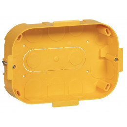 Boîte de dérivation pour plâtre-160x105 prof. 40mm-avec plaque et vis