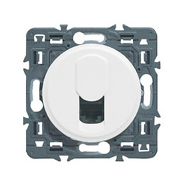 Prise RJ45 multimédia catégorie 6 FTP Céliane - blanc