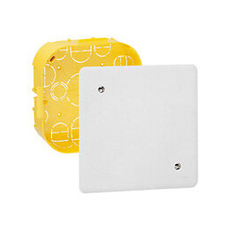 Boîte de dérivation pour plâtre -170x170 prof. 50mm-avec plaque et vis