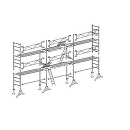 Échafaudage Altrad 49 Maçon 60 M²