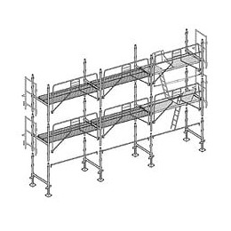 Échafaudage Altrad Façadier 60 M²