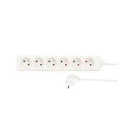 Bloc 6 prises blanc