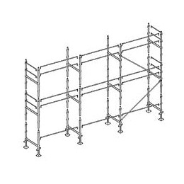 Echafaudage Façadier 60 M² Lisses