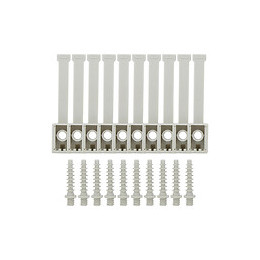 Sachet 10 colliers à clip diamètre 16 à 20 mm