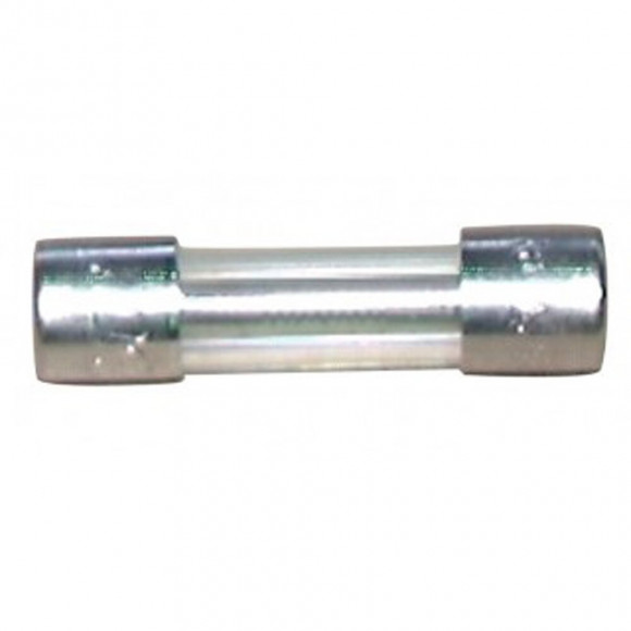 Blister de 5 fusibles verre 6.3A diamètre 5x20mm