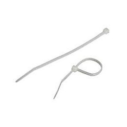 20 colliers de serrage, largeur 3,6mm, longueur 140mm Blanc GO ON