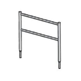Échelle 0,85m Et 2 Barreaux