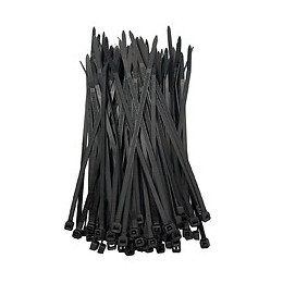 100 colliers de serrage, largeur 3.6mm, longueur 140mm blanc