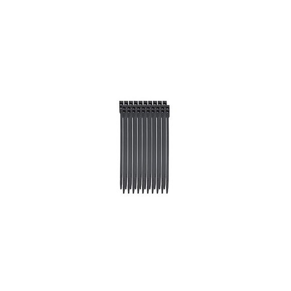 20 colliers de serrage, largeur 9mm, longueur 260mm Noir BRICELEC
