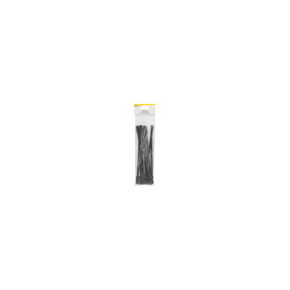 10 colliers de serrage, largeur 9mm, longueur 260mm Noir BRICELEC