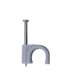 Lot de 100 attaches câbles gris diamètre 9mm