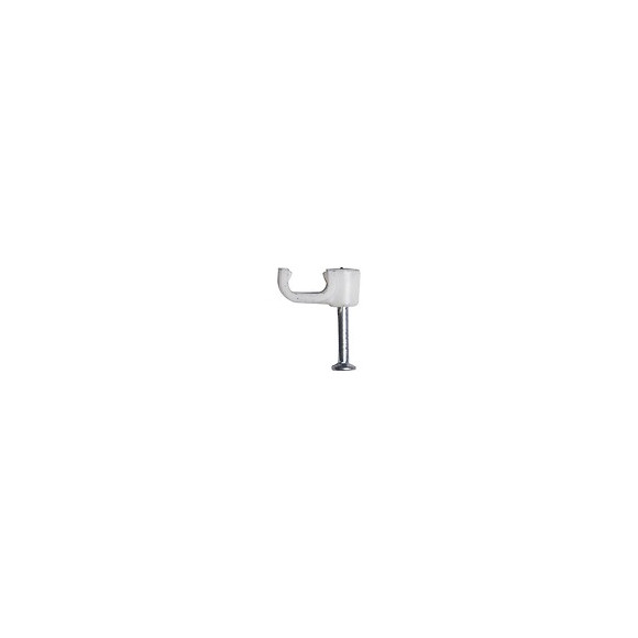 Lot de 20 attaches câbles plat diamètre 6mm