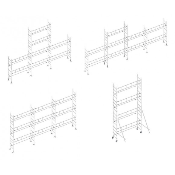 Echafaudage Faitage Révolution 4 En 1 9