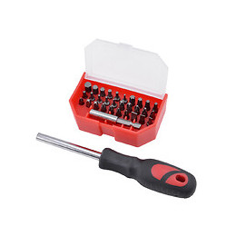 Tournevis + 32 embouts GO/ON