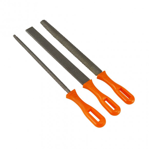 3 râpes à bois 200mm