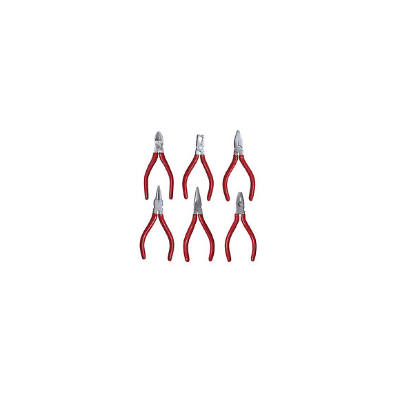 6 pinces électroniques 125 mm  GO/ON