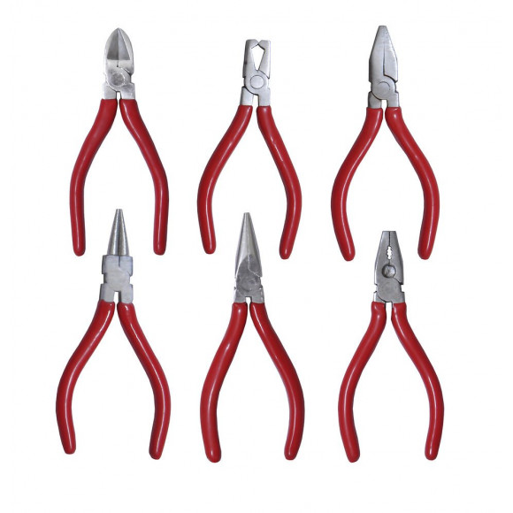 6 pinces électroniques 125 mm  GO/ON