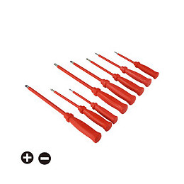 Lot de 8 tournevis gainés GO/ON