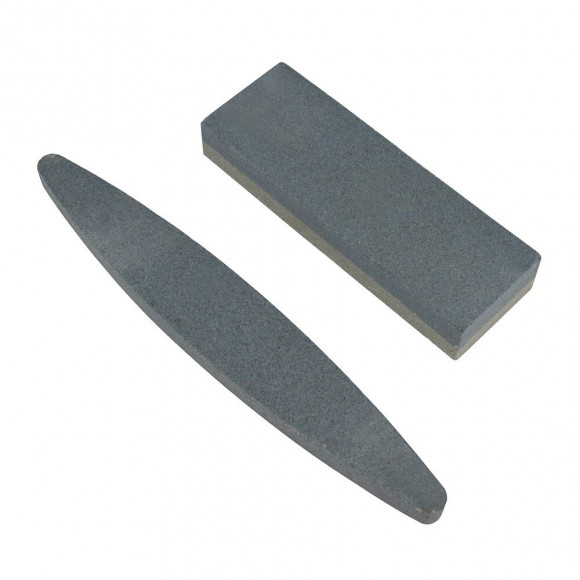 Pierre à aiguiser + pierre à huile