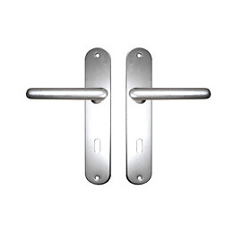 Ensemble poignée de porte trou de serrure