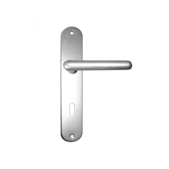 Ensemble poignée de porte trou de serrure